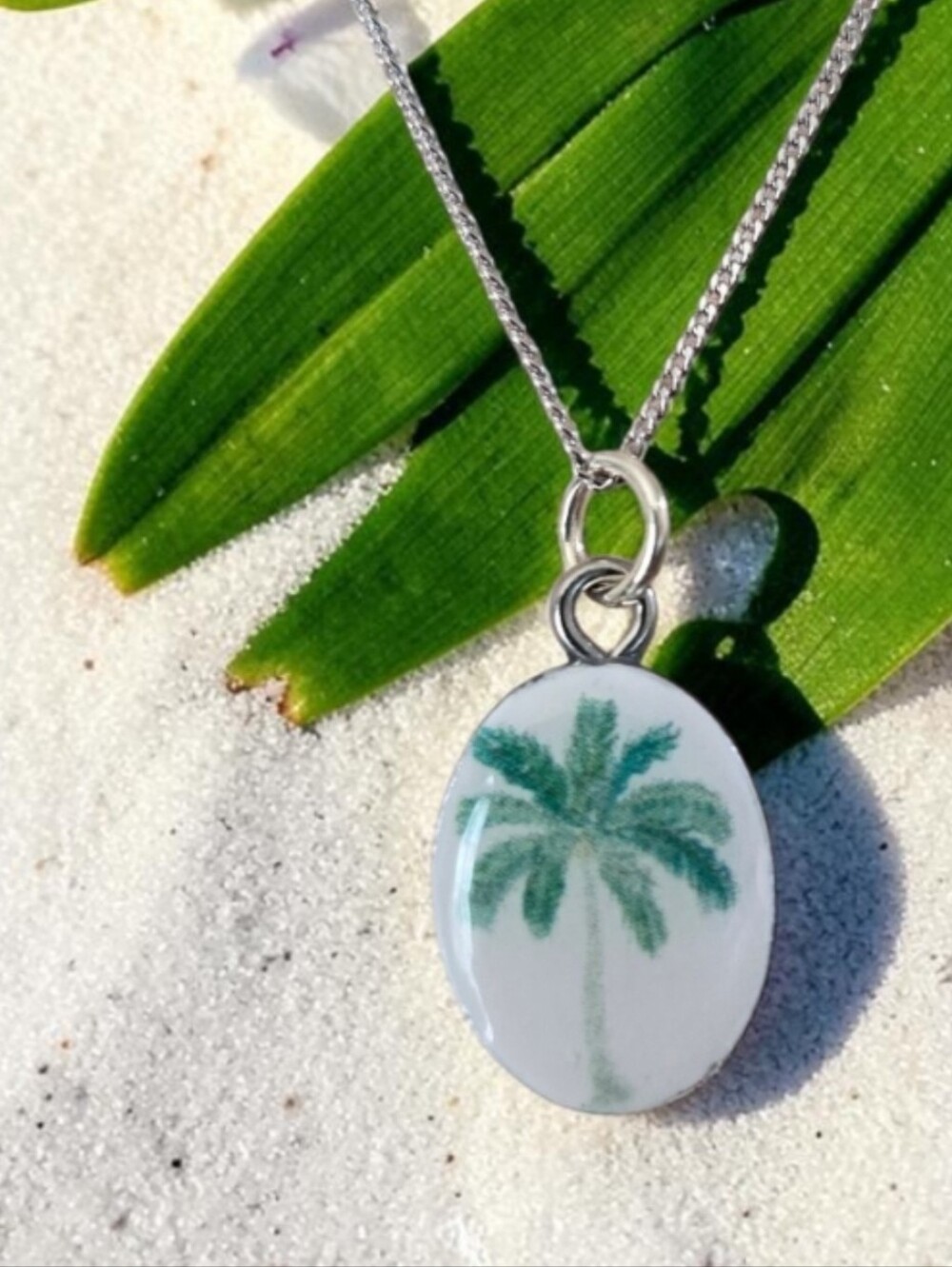 Palm Tree Pendant - Picture 2 of 2